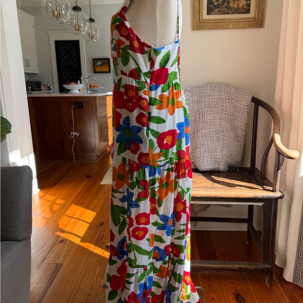 Skies Are Blue Floral Maxi Dress - Picture 7 of 10